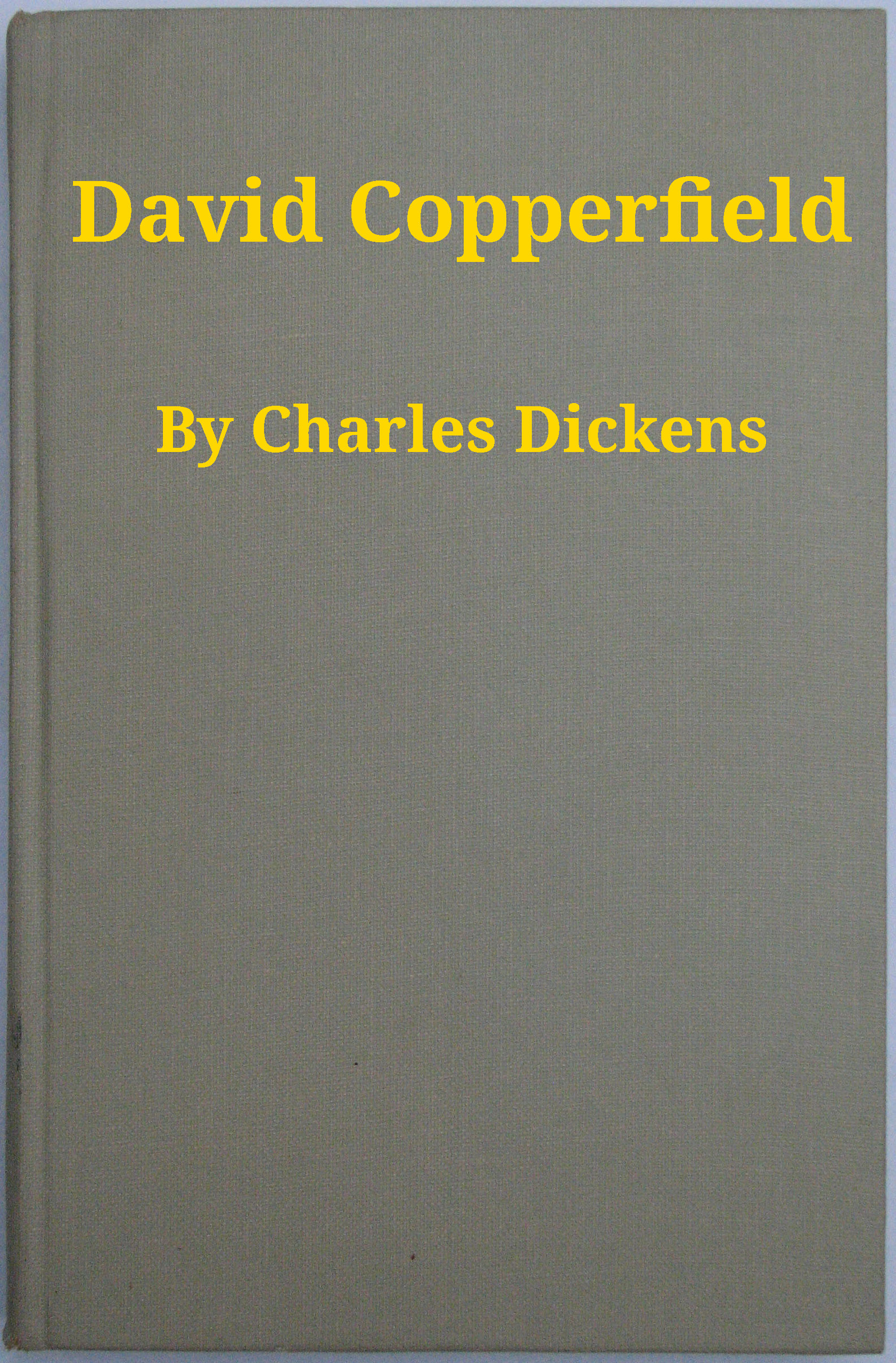 David Copperfield Cover