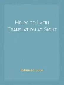 Cover of Helps to Latin Translation at Sight