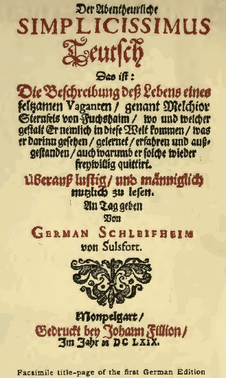 Cover of The Adventurous Simplicissimus